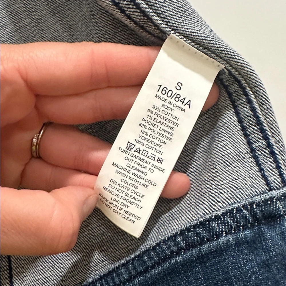 Kate Spade Classic Denim Jacket Size Small - Picture 8 of 10